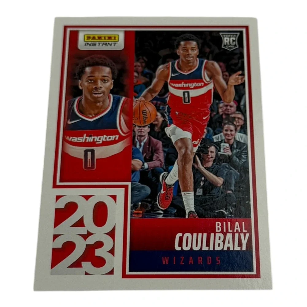 2023-24 Panini Instant Bilal Coulibaly Rookie Card RC YO-7 Washington Wizards